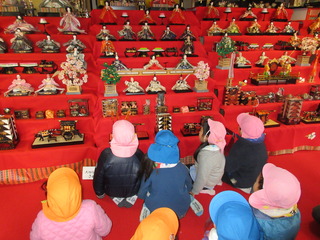 東海道の雛人形見学