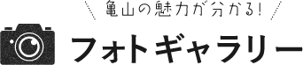 亀山の魅力が分かる！フォトギャラリー