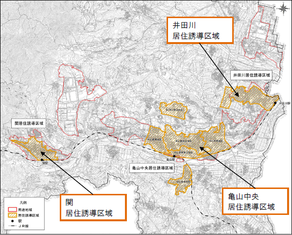 立地適正化計画で定める居住誘導区域