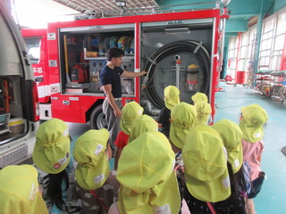 消防署見学４