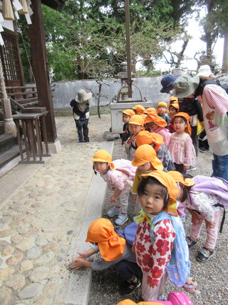 秋の遠足乳児１