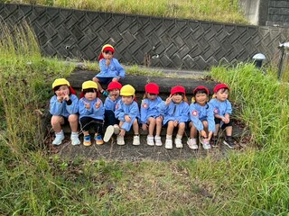 秋の遠足(３.５歳児⑭)