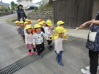 秋の遠足乳児３