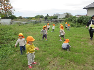 秋の遠足乳児６