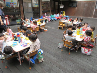 秋の遠足乳児７