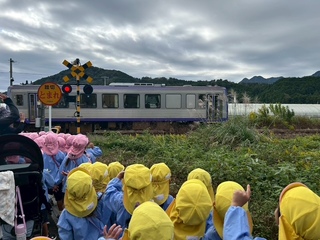 秋の遠足(４歳児④)