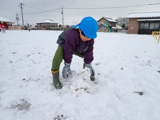 雪遊び５