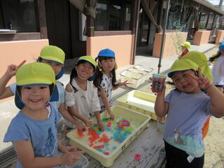 寒天遊び１