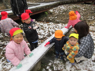 雪がいっぱい！