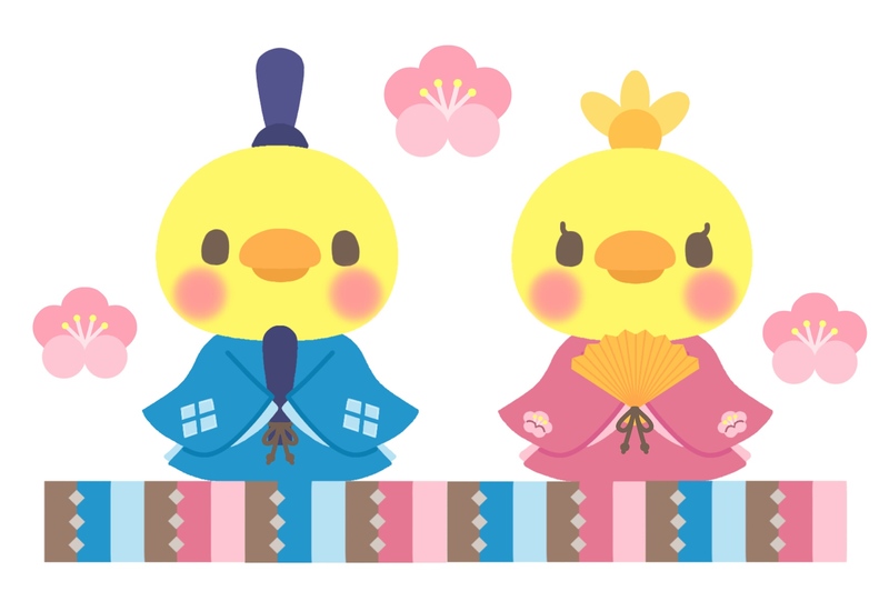お内裏様とお雛様を作ろう