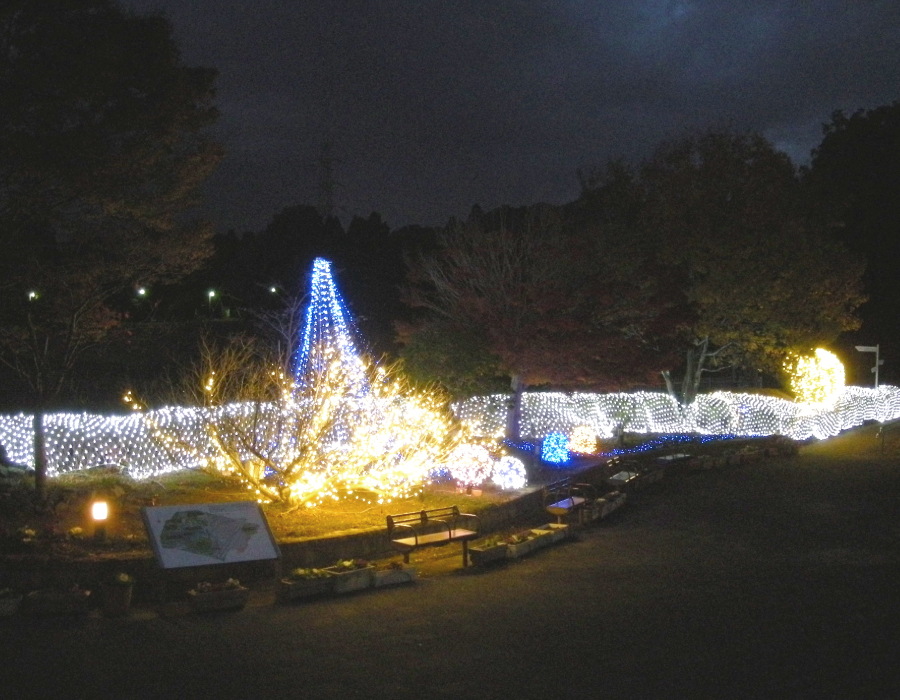 亀山サンシャインパークイルミネーション