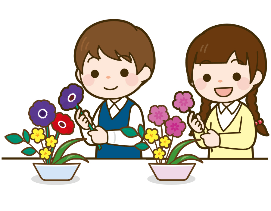 いけばなこども教室