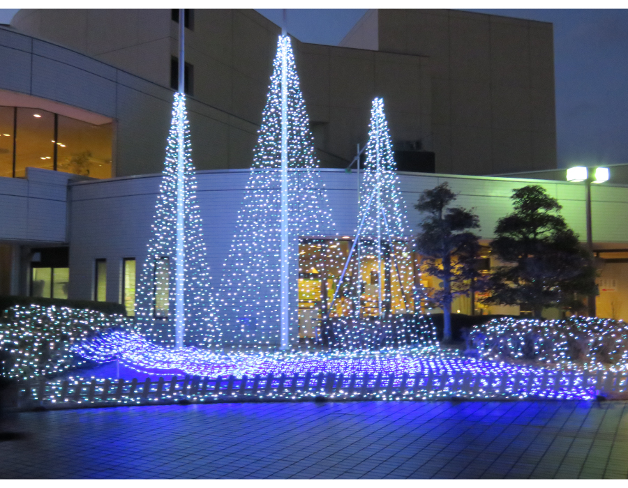 亀山市文化会館イルミネーション