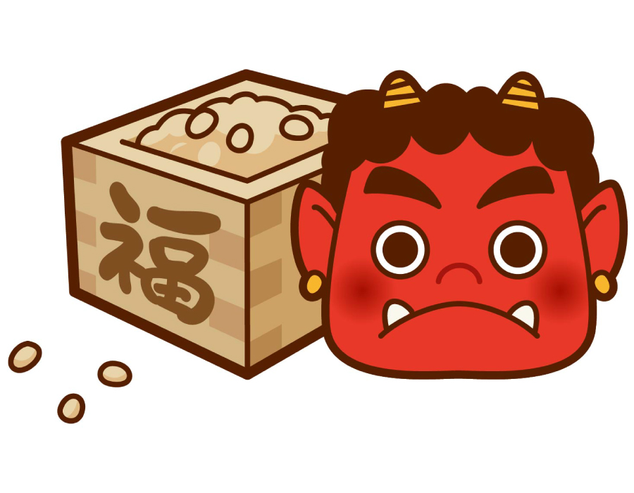 鬼の面を作ろう