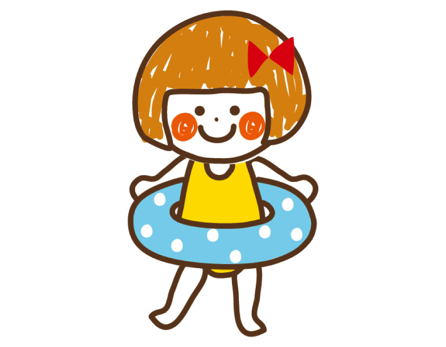 はじめてのプール