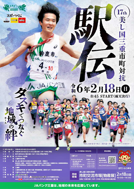 美し国三重市町対抗駅伝