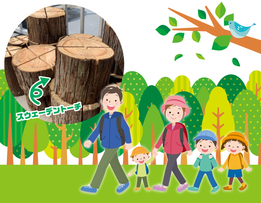 ３つの森の楽しみ方