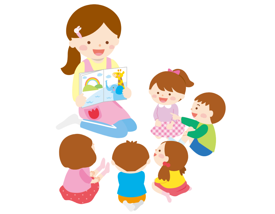 読み聞かせと紙芝居