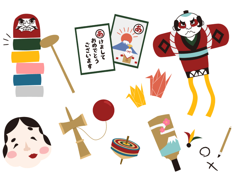 お正月遊びをしよう