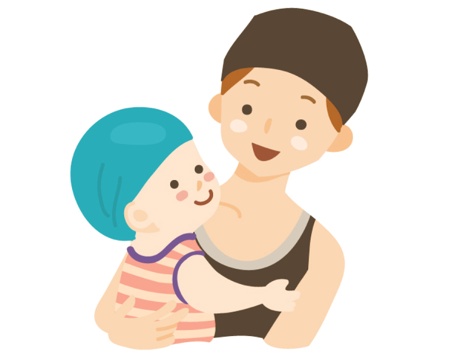 赤ちゃんから始める水泳教室