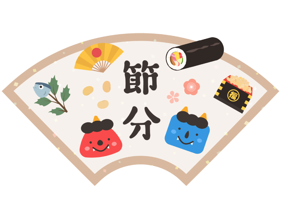 おには外のお面を作ろう