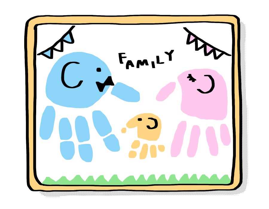 手形・足形をとろう