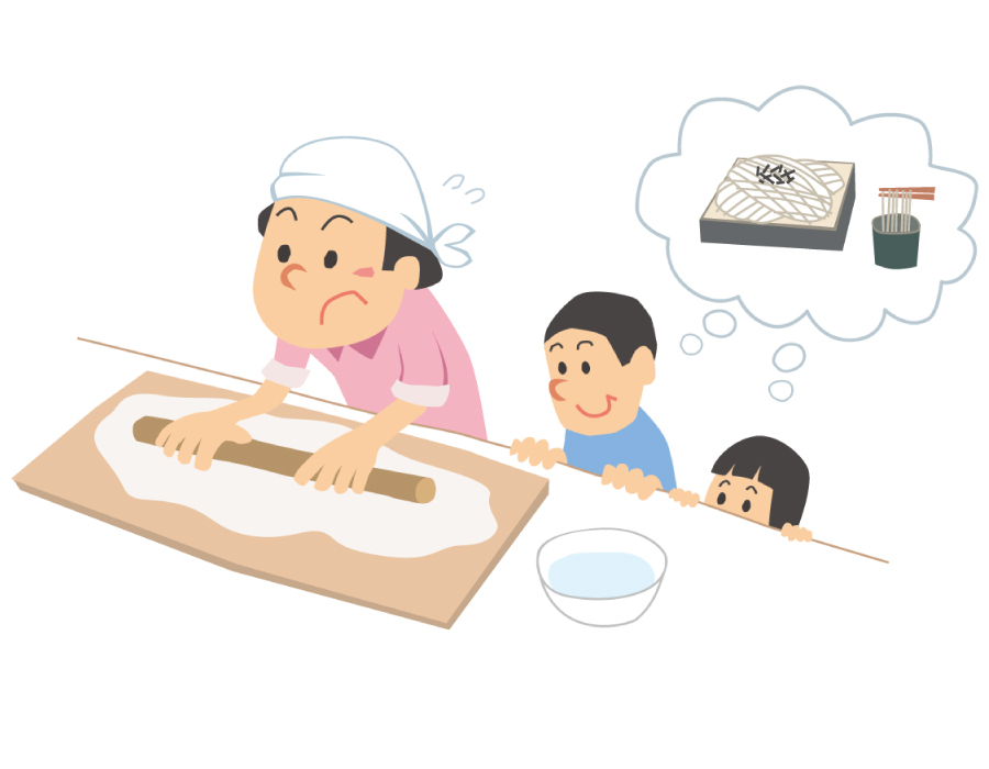 そば打ち体験