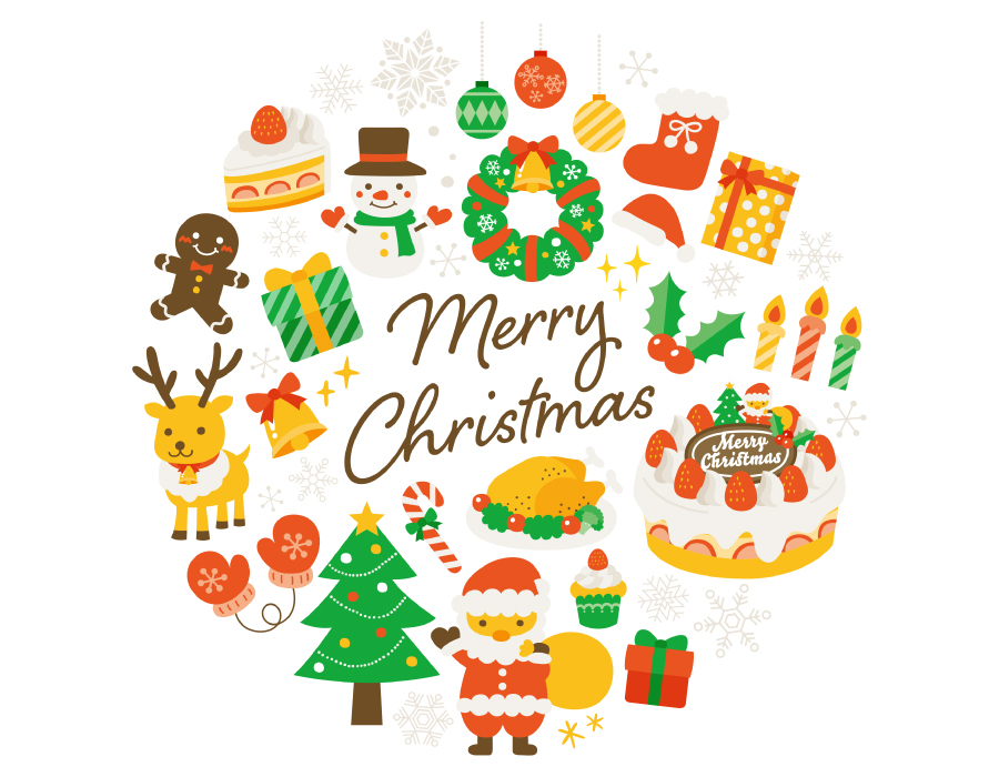 サンタさんと遊ぼう♪