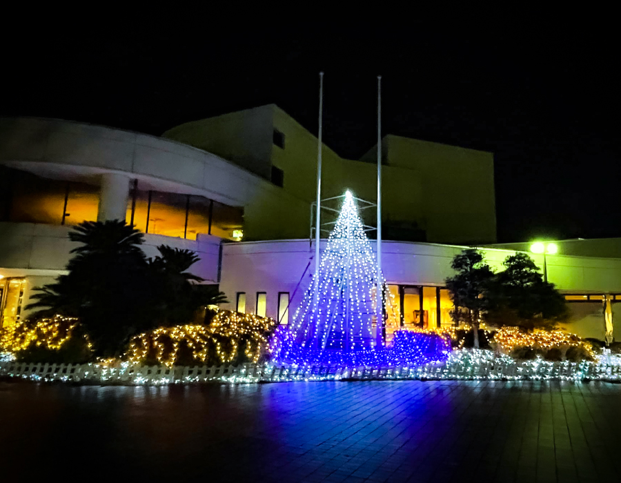 亀山市文化会館イルミネーション
