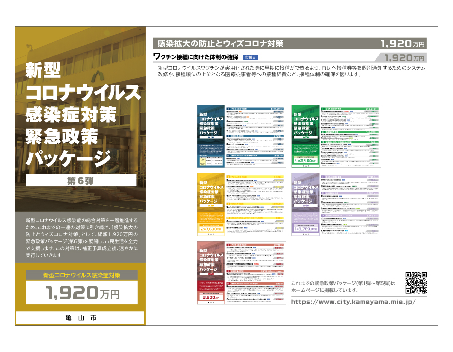 緊急政策パッケージ（第６弾）