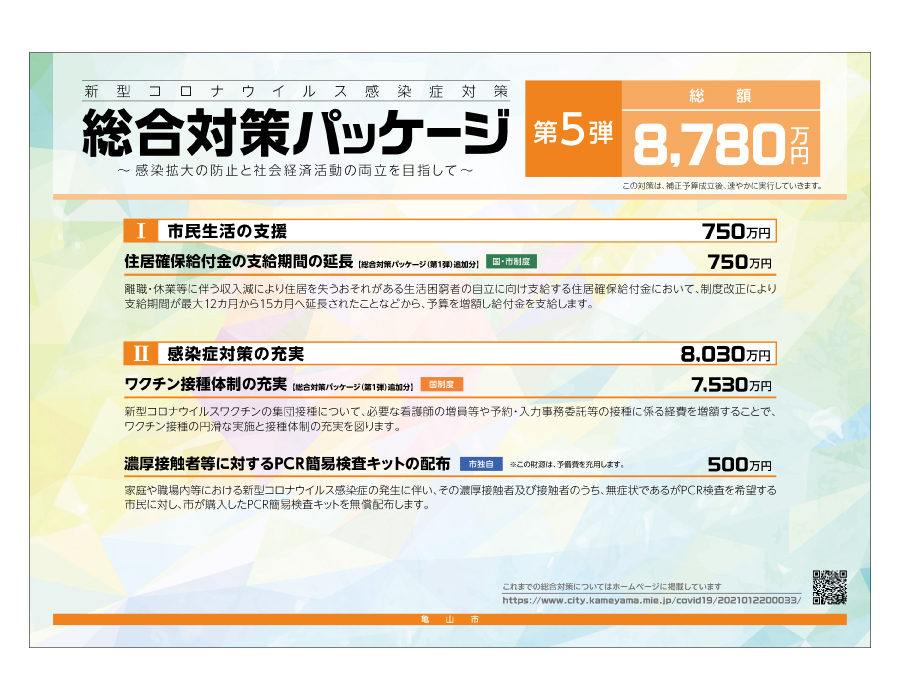 総合対策パッケージ（第５弾）