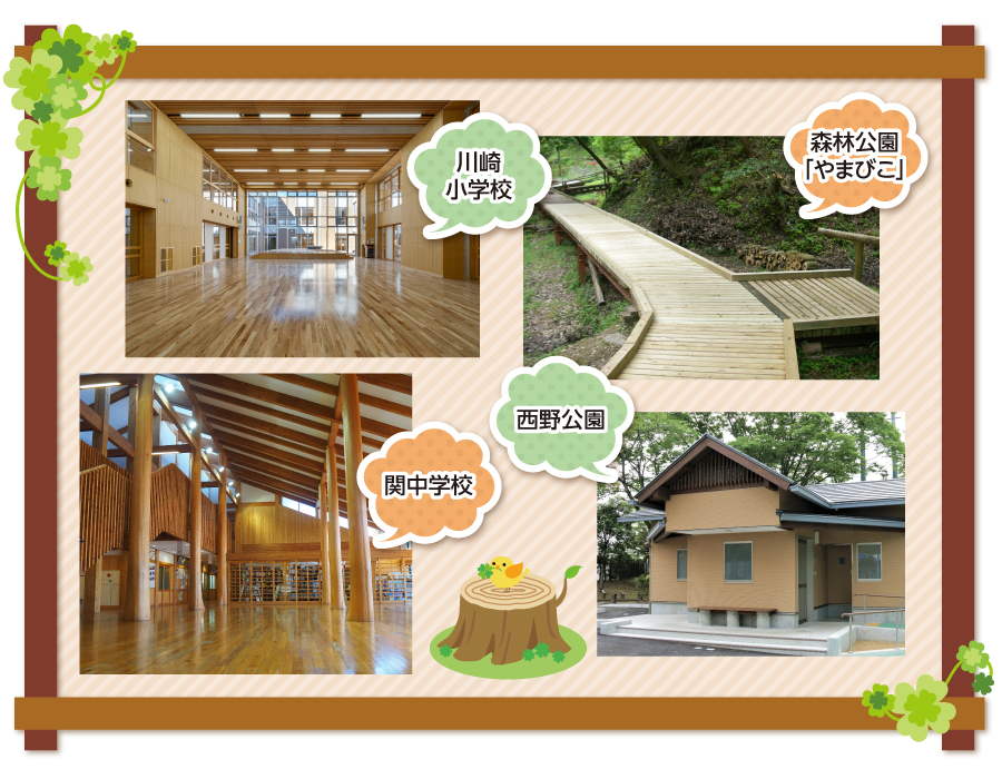 亀山ぐらしの中の“木づかい”