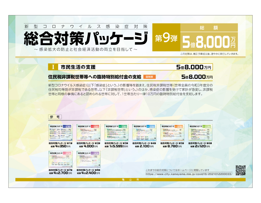 総合対策パッケージ（第９弾）