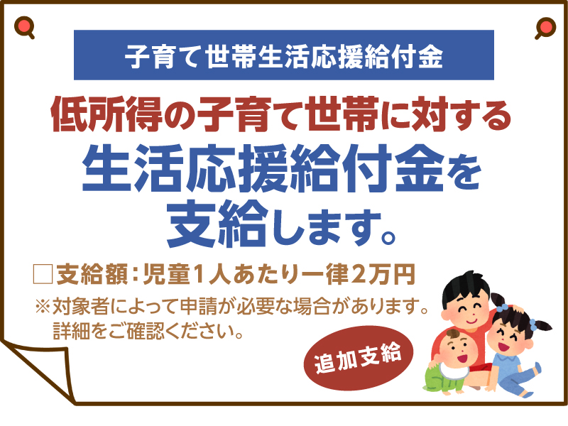 子育て世帯生活応援給付金