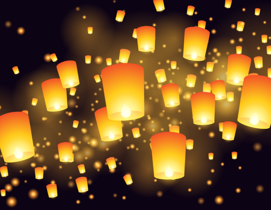 スカイランタン