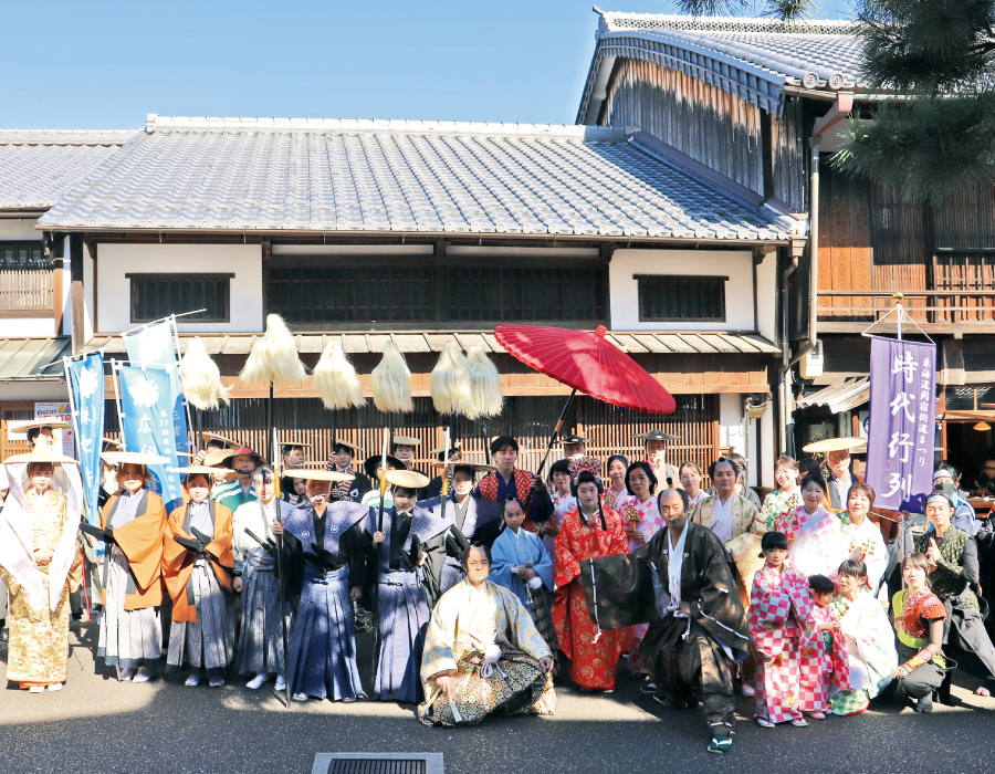 東海道関宿街道まつり大名行列募集