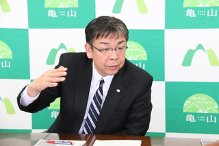 市長定例記者会見(1月の様子）