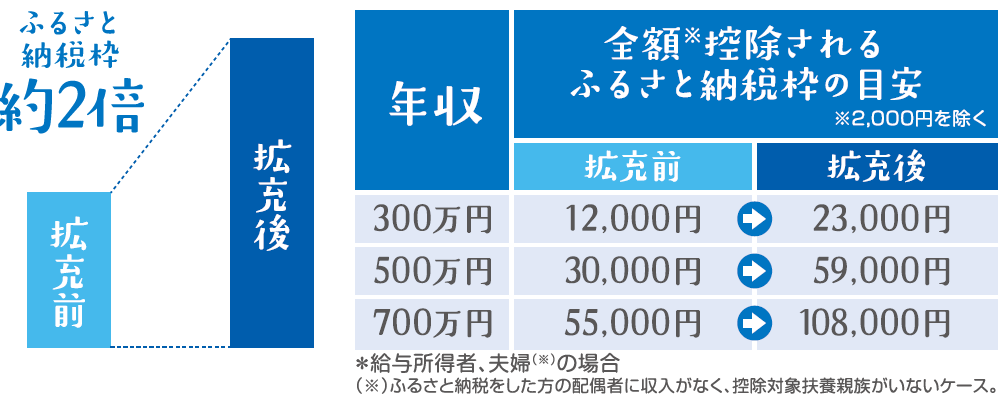 控除額の目安図